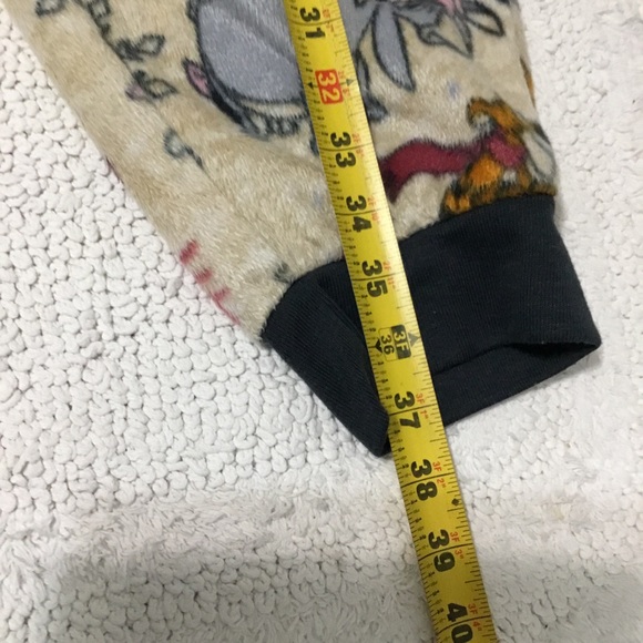 Disney Fleeced Sleep Pants XL Pooh Piglet Tigger Eeyore - Picture 7 of 10